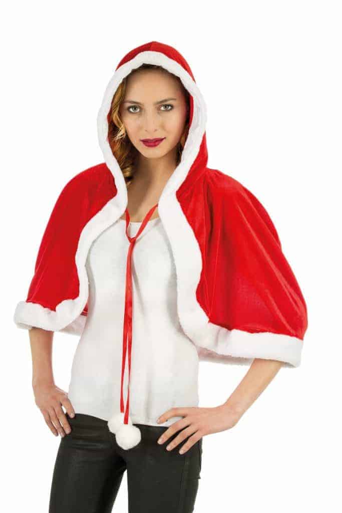 Capuche cape mere noel