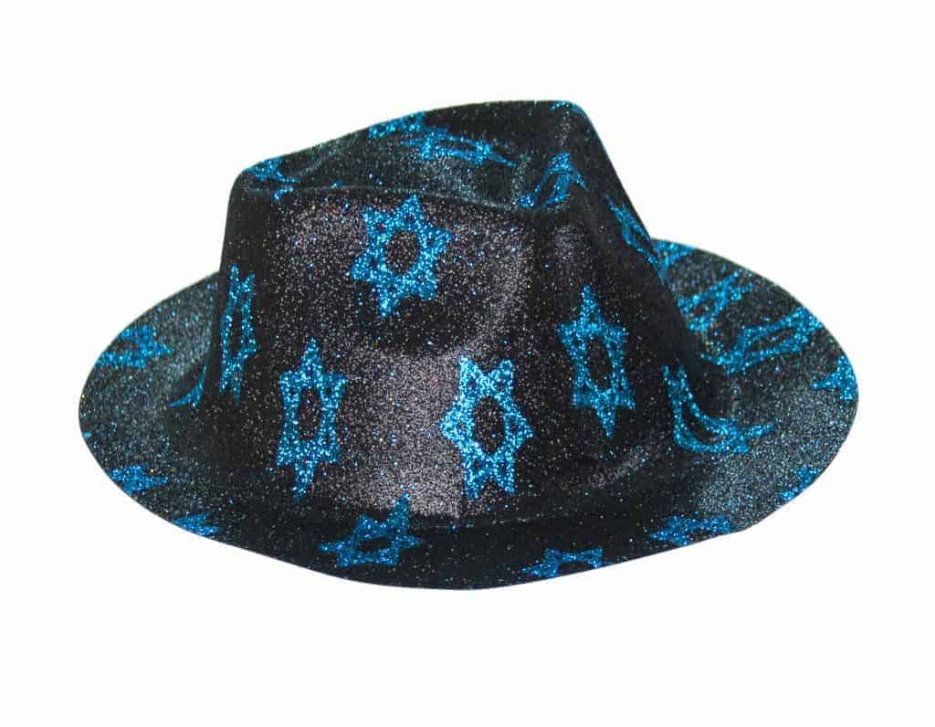 BORSALINO MAZEL TOV (Etoiles de David +paillettes) Assortiment 3 coloris