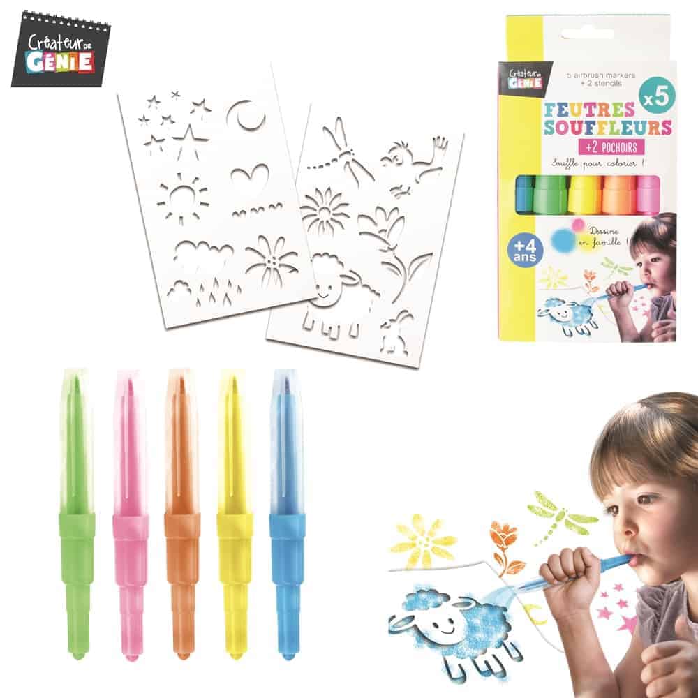 Kit 5 feutres souffleurs