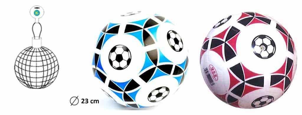 Ballon de foot plastique
