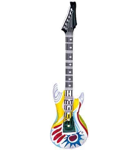 Guitare funky gonflable