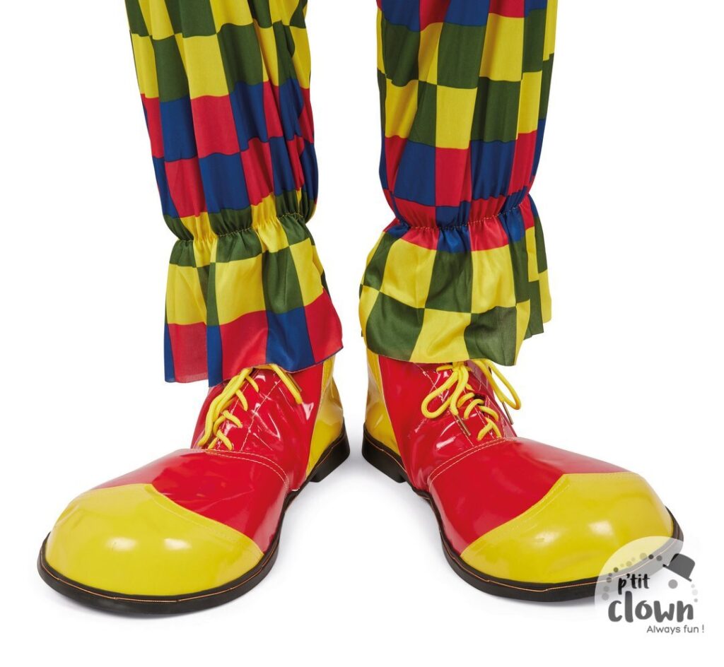 CHAUSSURES DE CLOWN (Version de luxe -) Taille adulte