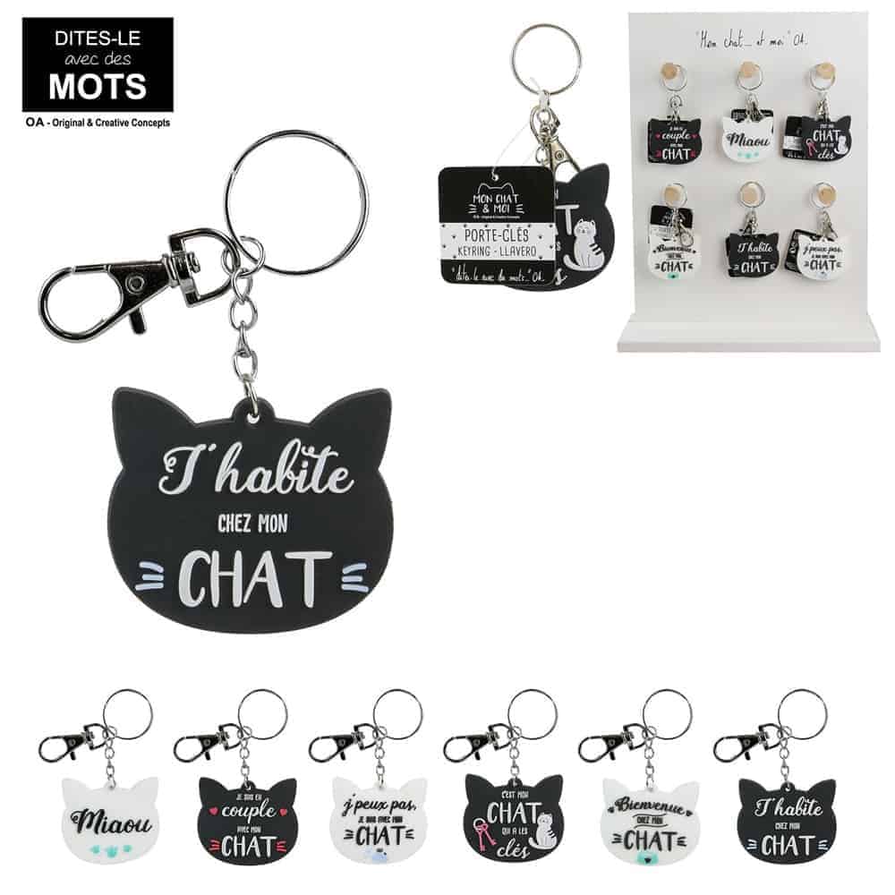 Porte clés chatons