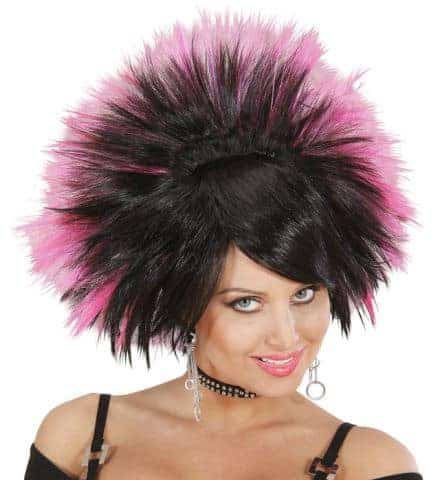 Perruque princesse rock