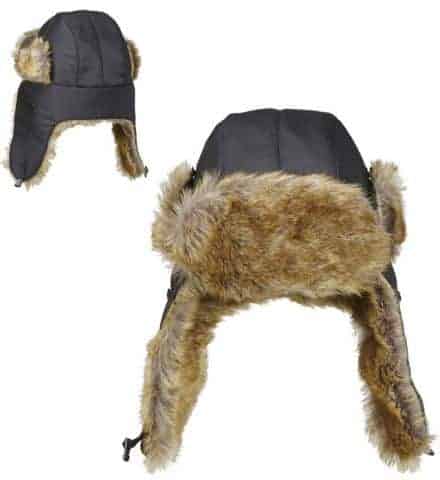 Chapeau d'aviateur rétro