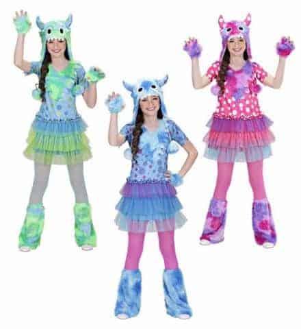 Pack costumes monster girls
