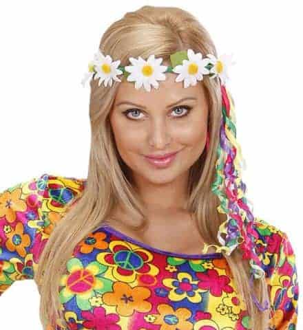 Bandeau cheveux marguerites