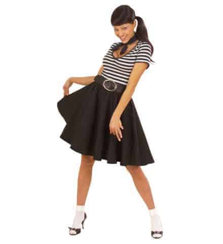 Jupe noir rock'n'roll