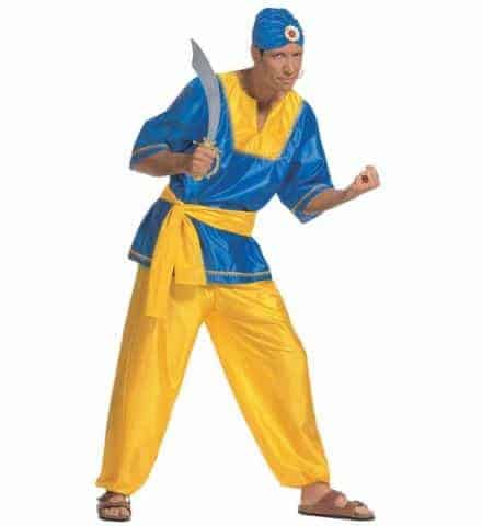 Prince arabe jaune/bleu