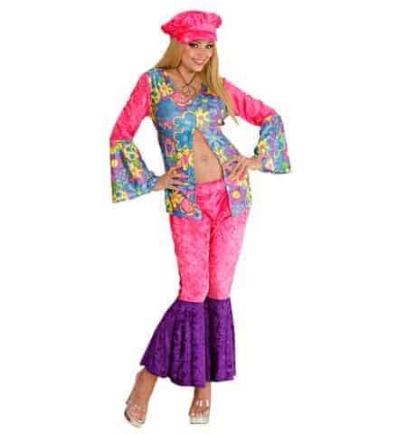 Tenue hippie fille fleurs