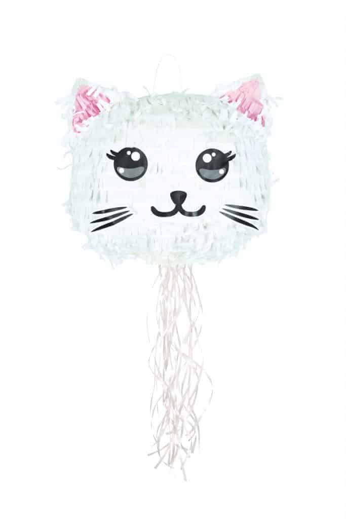 Pinata chaton blanc