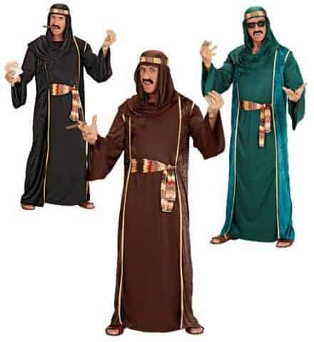 Pack costumes princes arabes