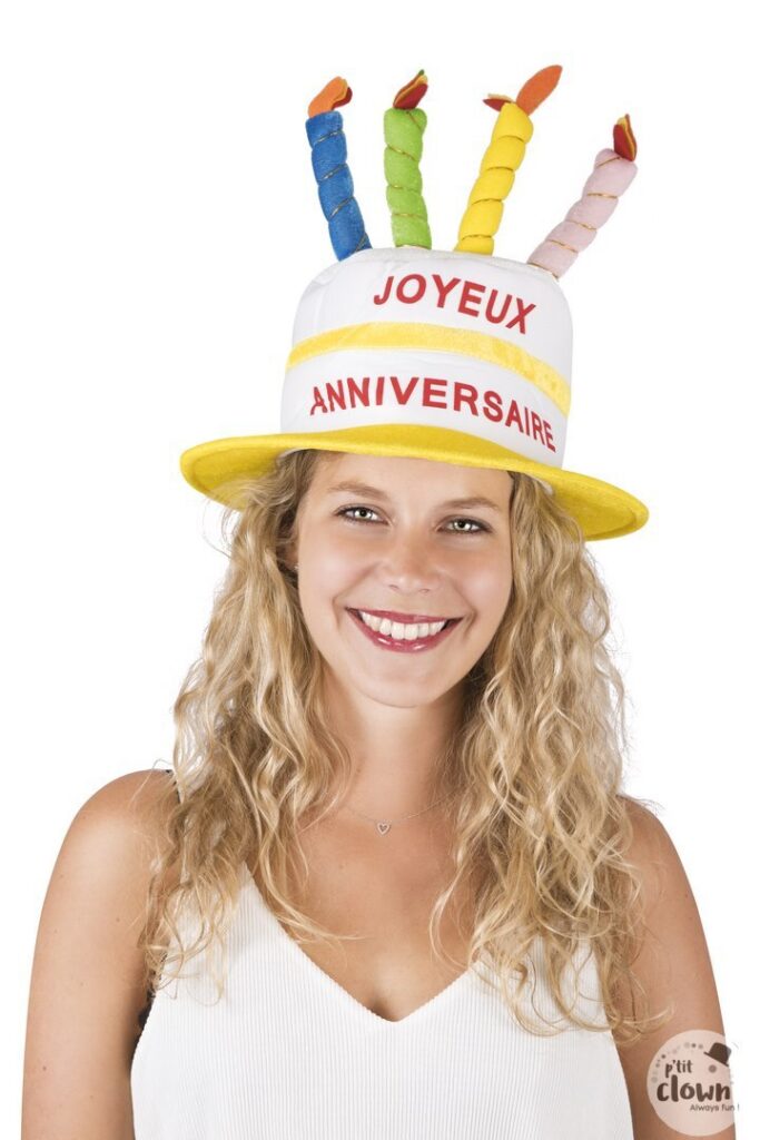 CHAPEAU ANNIVERSAIRE (JOYEUX ANNIVERSAIRE)