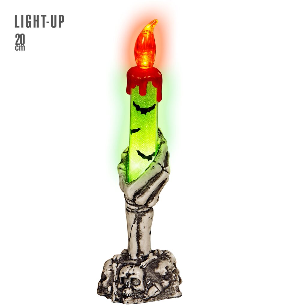 BOUGEOIR HALLOWEEN (Bougie lumineuse LED)