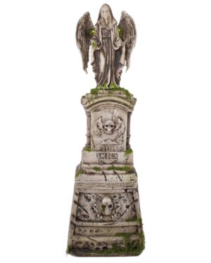 PIERRE TOMBALE ANIMÉE STATUE D ANGE(Déco lumineuse) Taille 170 cm - Démo vidéo