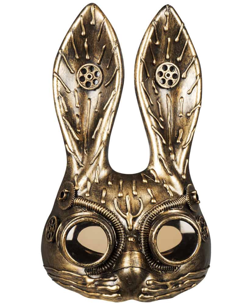 MASQUE LAPIN STEAMPUNK (Lunettes intégrées) – Image 3