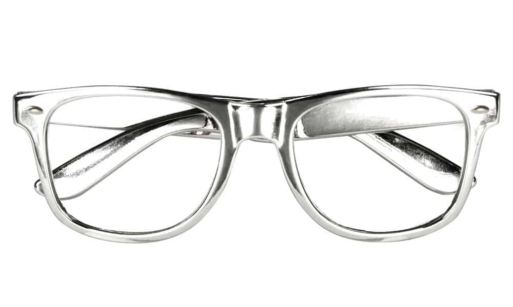 LUNETTES - SANS VERRES (Set 3 paires de lunettes) Monture Argentée – Image 3