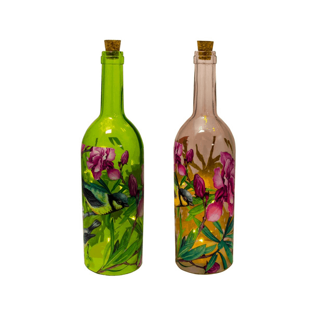 BOUTEILLE TROPICALE (Décoration lumineuse)