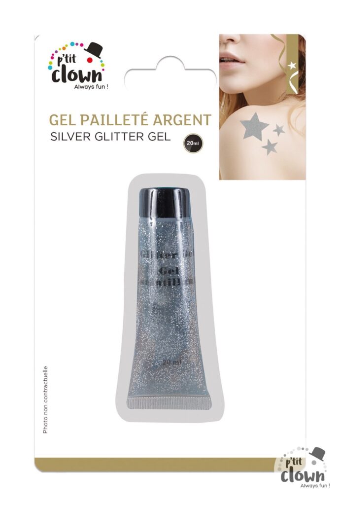 FOND DE TEINT PAILLETTES (Paillettes argentées - 20 ml)