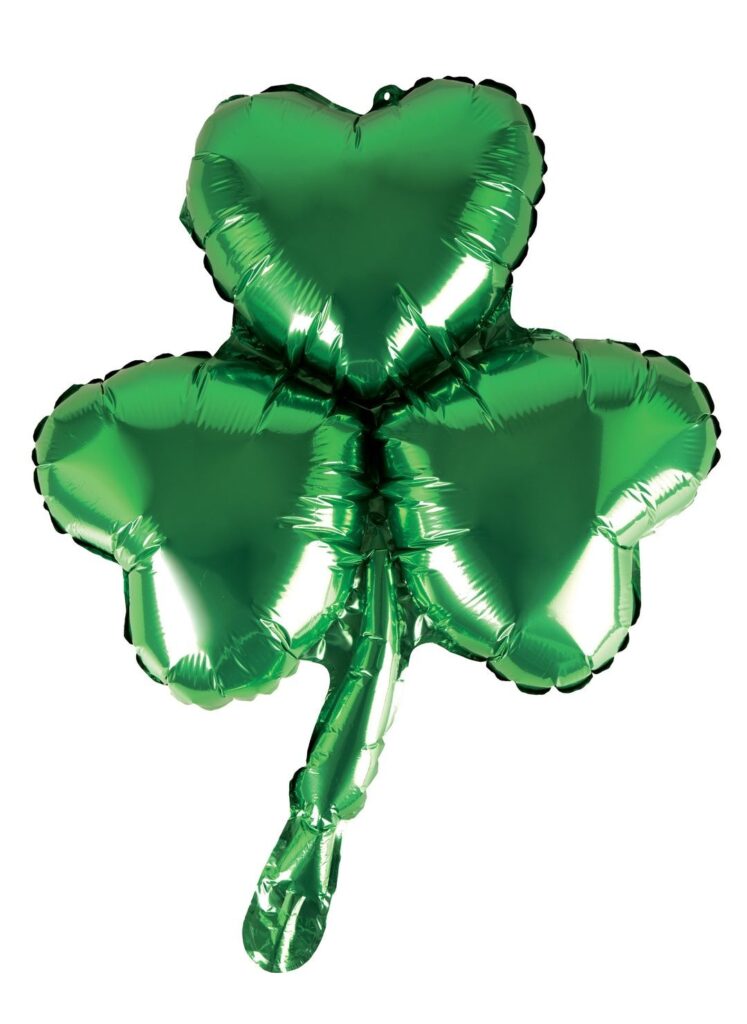 BALLONS SAINT PATRICK METALISE