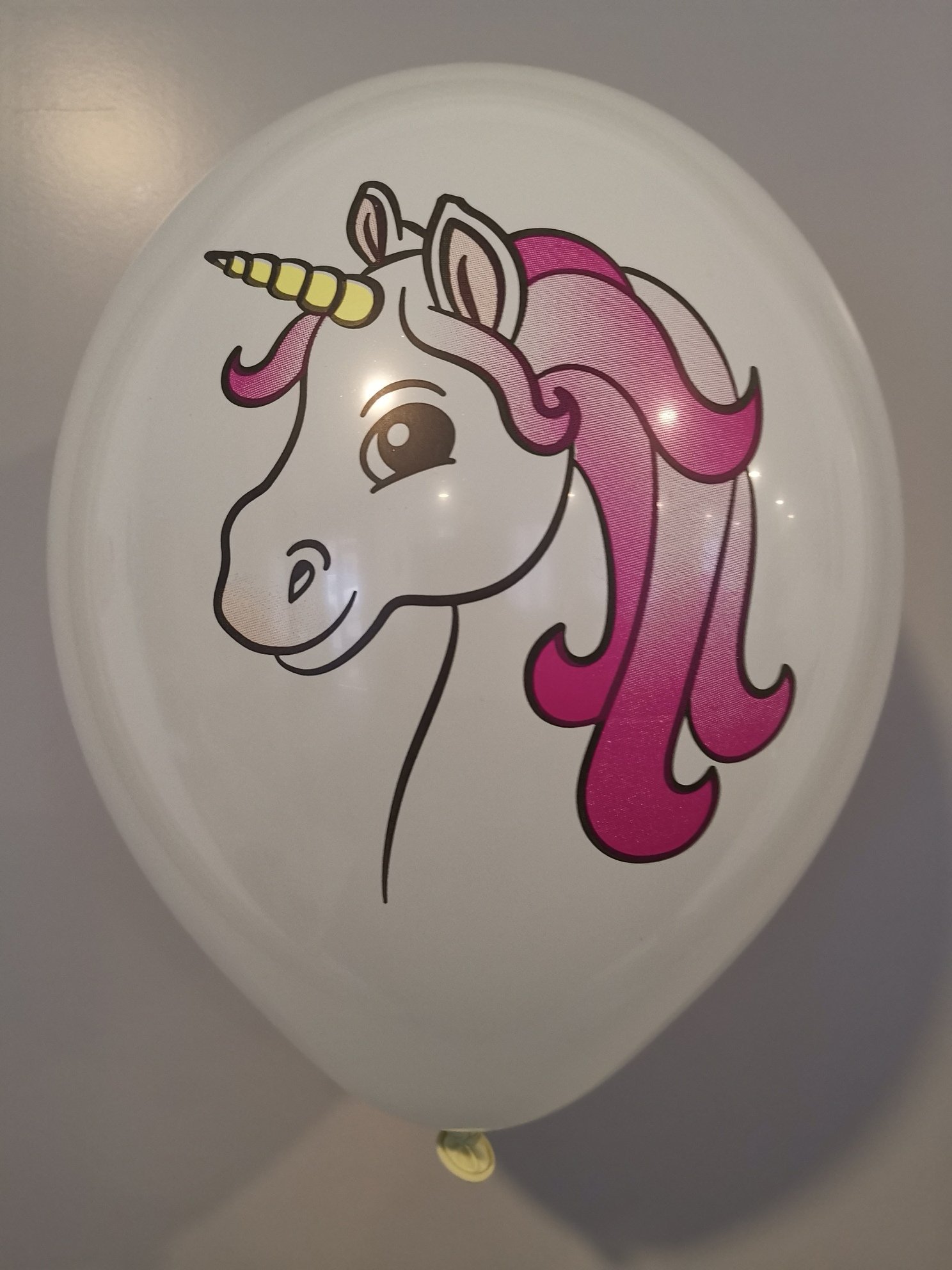 BALLON THÈME LICORNE (Sachet de 8 ballons licorne) Ballons de baudruche – Image 5