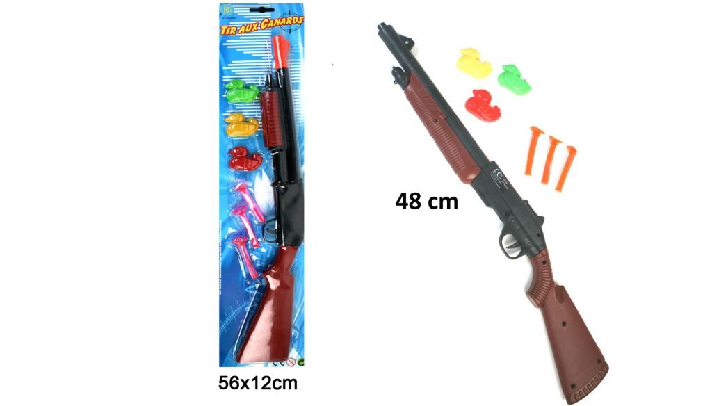 JEU DE TIR AUX CANARDS (Fusil 48 cm avec flèches)
