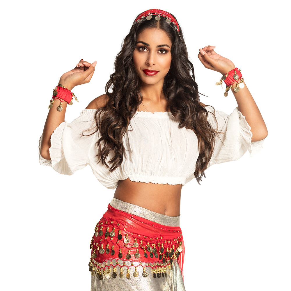 GIPSY GITANE KIT 3 PIÈCES Bandeau, bracelets, ceinture