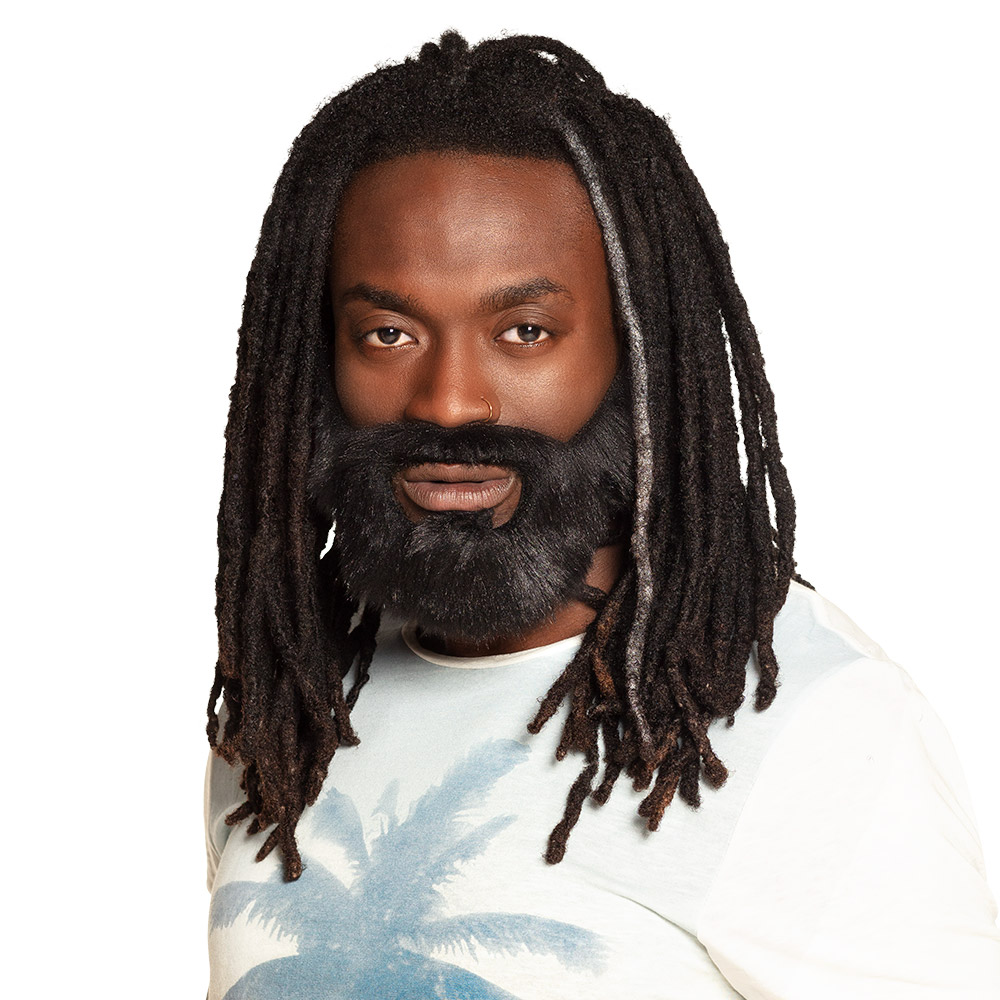BARBE COURTE DE RASTA