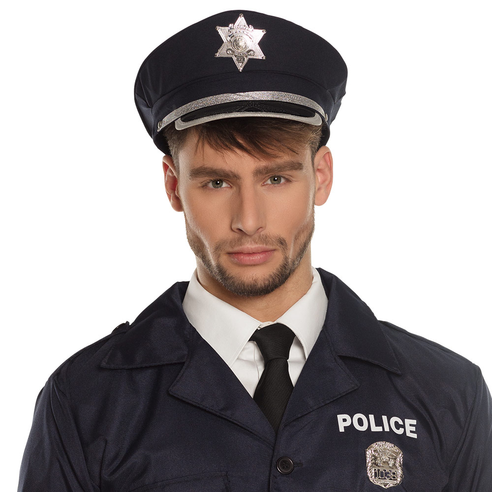 CASQUETTE DE POLICIER (Casquette réglable)