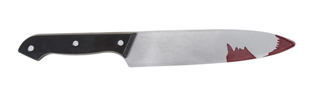 COUTEAU SANGLANT (Dimension 31 cm)