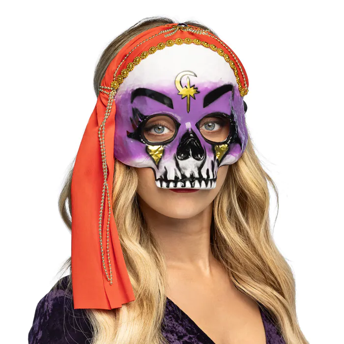 MASQUE VOYANTE MALEFIQUE Dia de los muertos