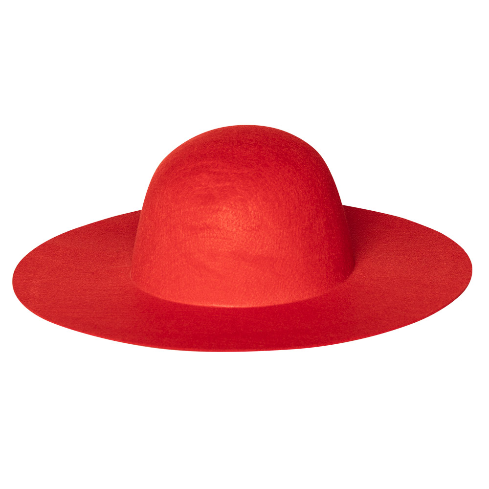 CHAPEAU SOUPLE ROUGE
