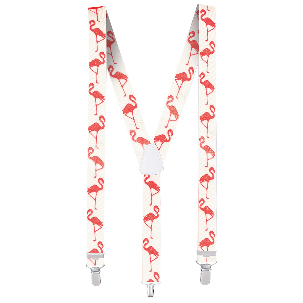 BRETELLES FLAMANTS ROSES