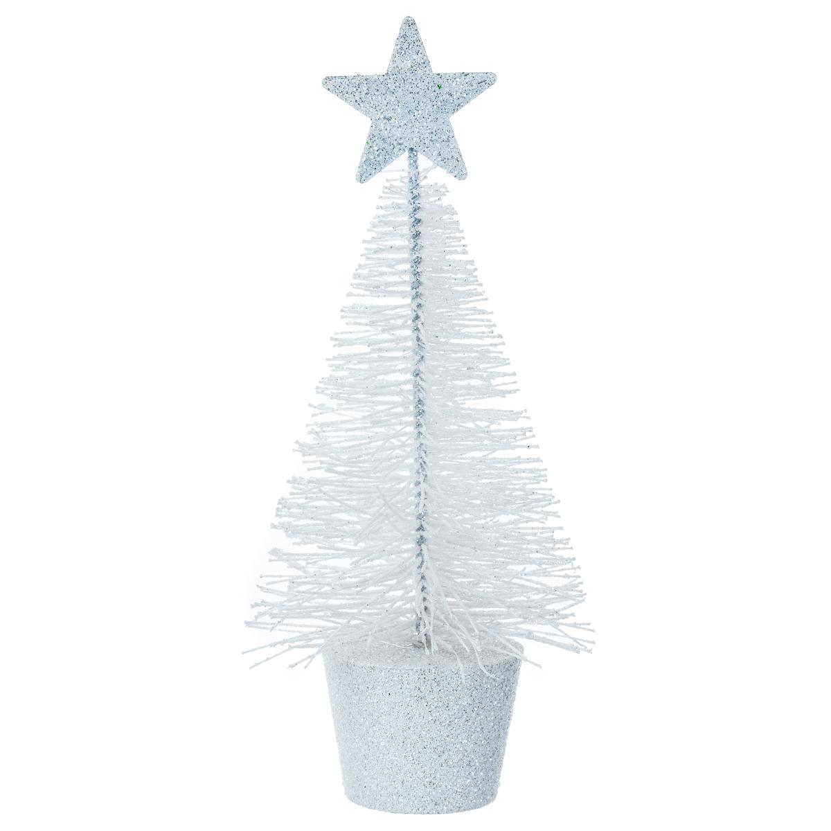 SAPIN DE TABLE POUR NOEL (2 coloris au choix - 14 cm) – Image 1