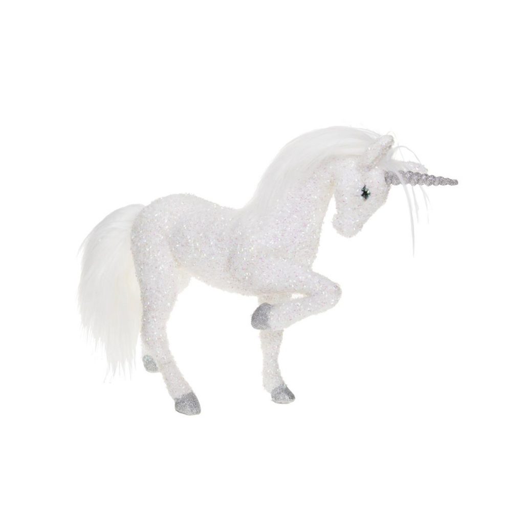 LICORNE ENNEIGÉE (Décoration 45 cm)