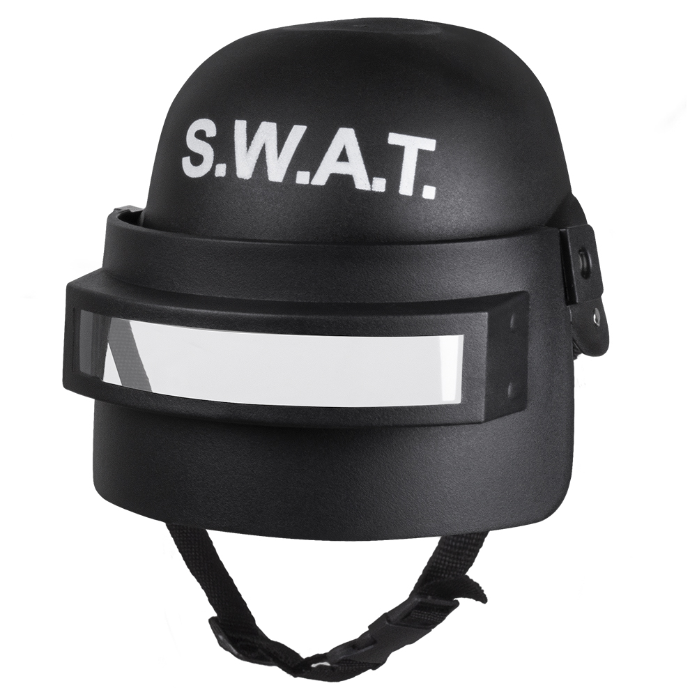 CASQUE S.W.A.T ENFANT (Unité police d'élite SWAT) Version de luxe