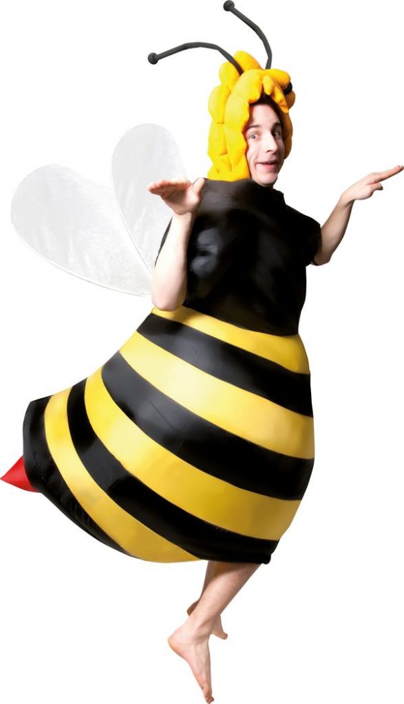 DÉGUISEMENT D'ABEILLE (Auto gonflant - adulte)