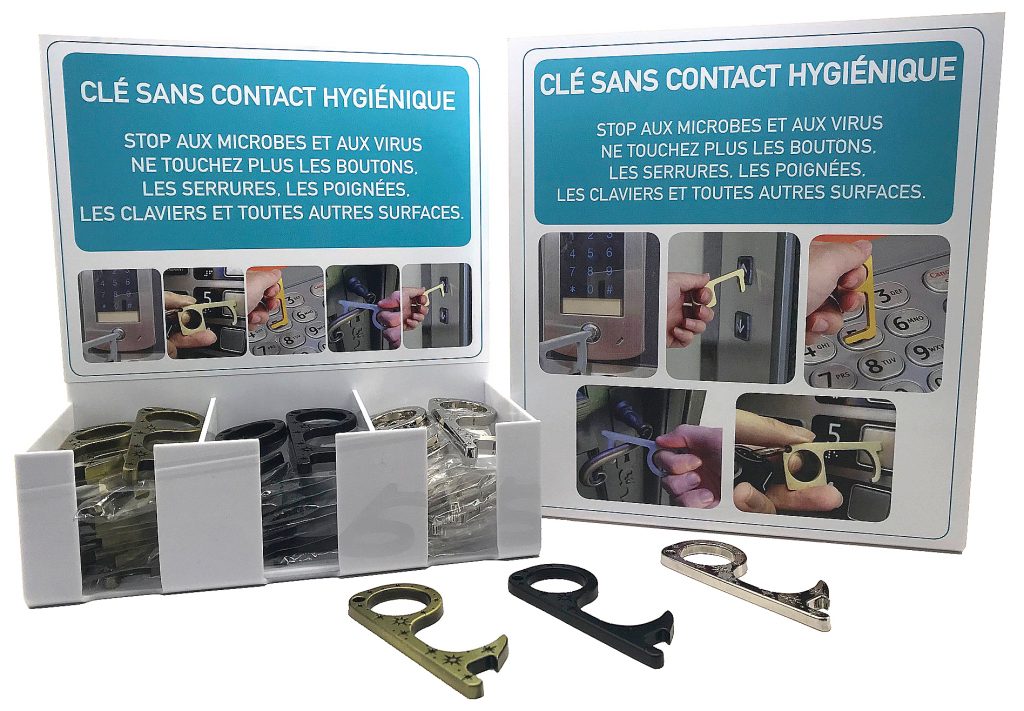 CLÉ SANS CONTACTS (Hygiénique - Covid 19)