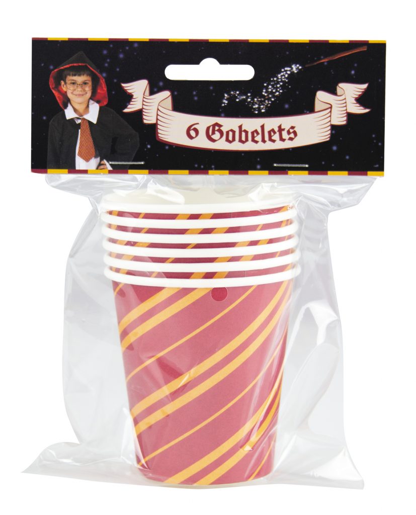 GOBELETS PETIT SORCIER (Pack 6 gobelets 20 cl)
