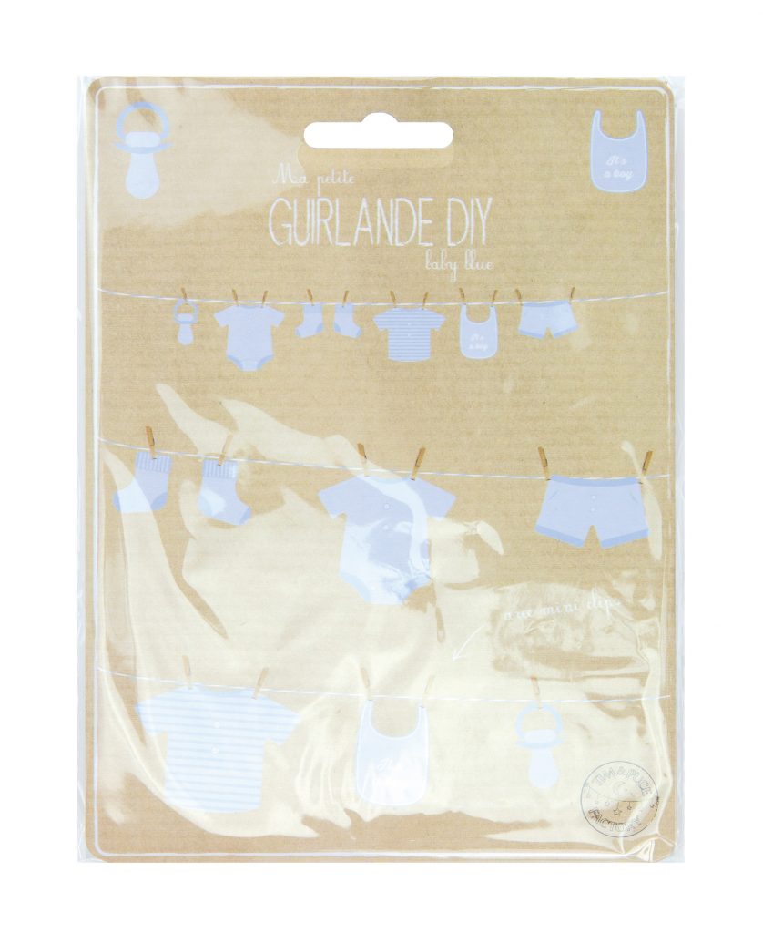 GUIRLANDE NAISSANCE BLUE (Baby Shower - 150 cm)