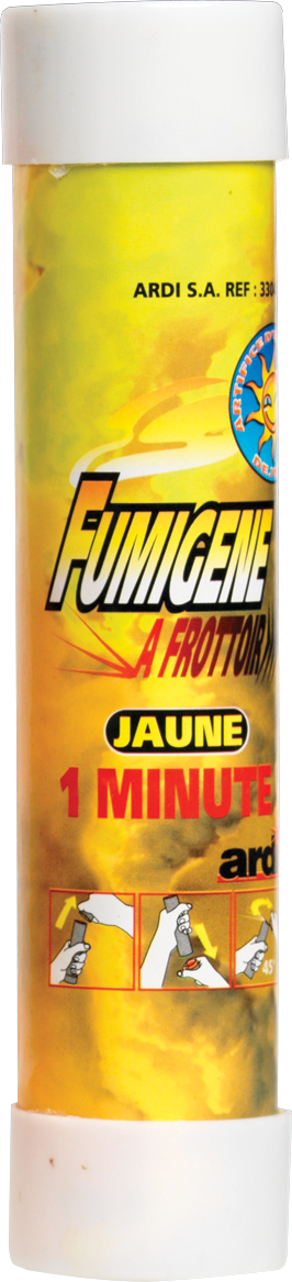 FUMIGÈNES A MAIN 1 MN (avec frottoir - 7 coloris) Fumigènes à frottoir – Image 11