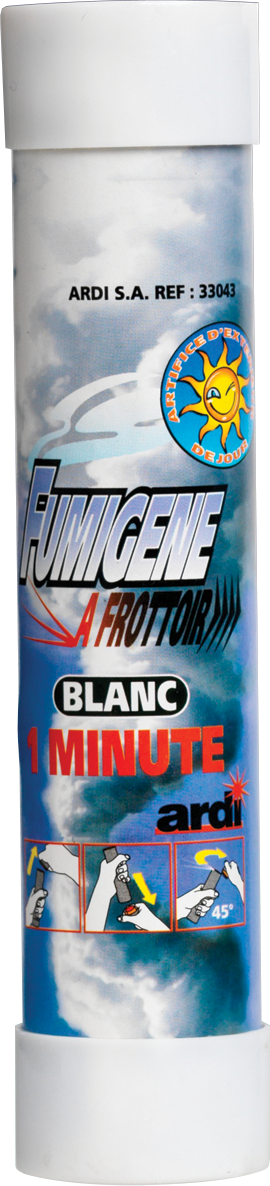 FUMIGÈNES A MAIN 1 MN (avec frottoir - 7 coloris) Fumigènes à frottoir – Image 9