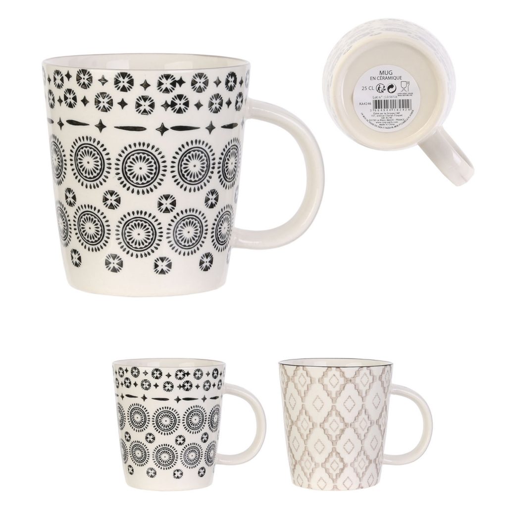 MUG DECORÉ 25 CL
