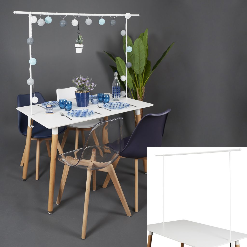 BARRE DE TABLE AJUSTABLE (Pour décorer votre table) Taille 137 x 20 x19.5 cm
