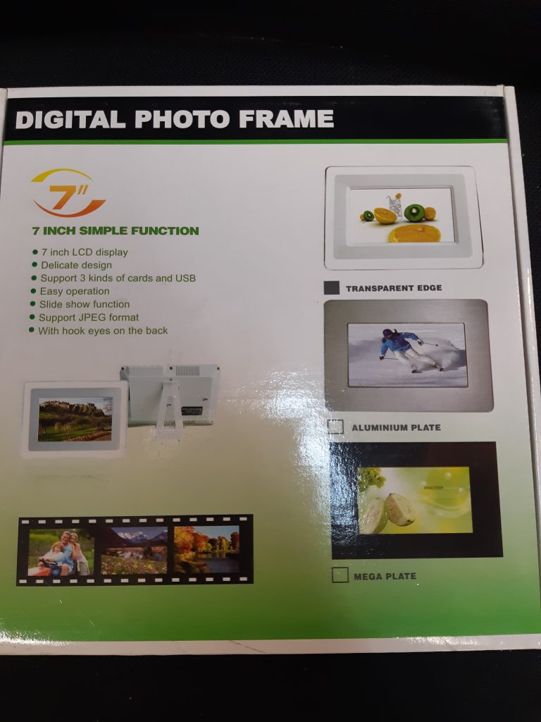 ÉCRAN LCD POUR PHOTOS