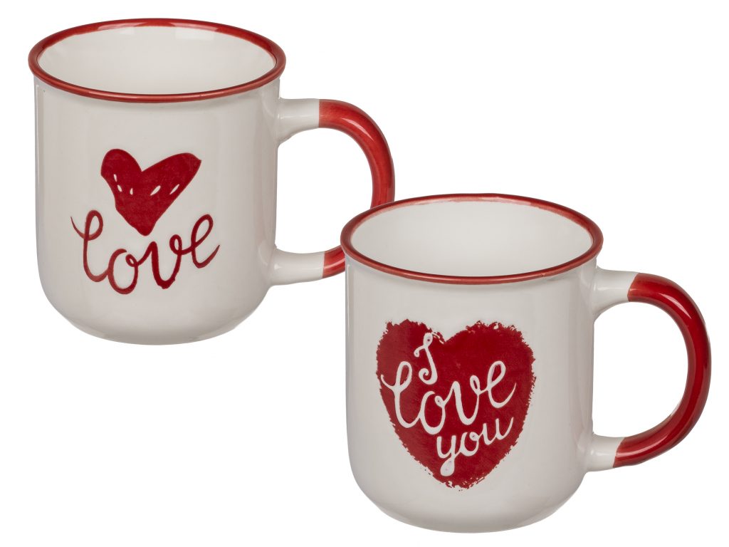 MUG AVEC CŒUR ROUGE
