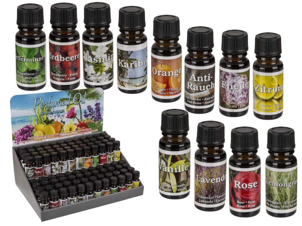 PACK HUILES AROMATIQUES (20 Flacons assortis 10 ml)