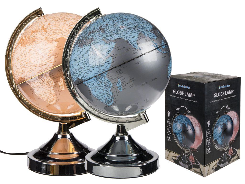 LAMPE GLOBE TERRESTRE (Diamètre 31 cm)