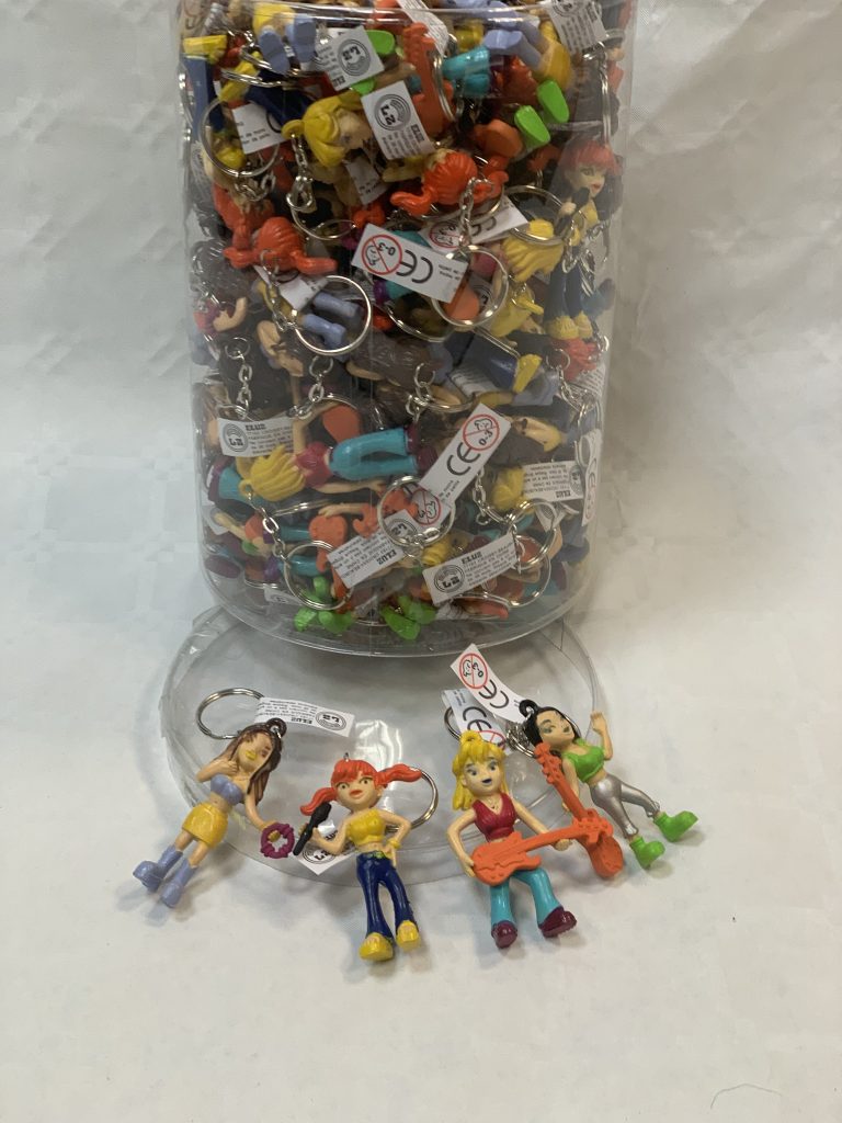 PORTE CLÉ GIRLS BAND (Assortiment 36 pièces)