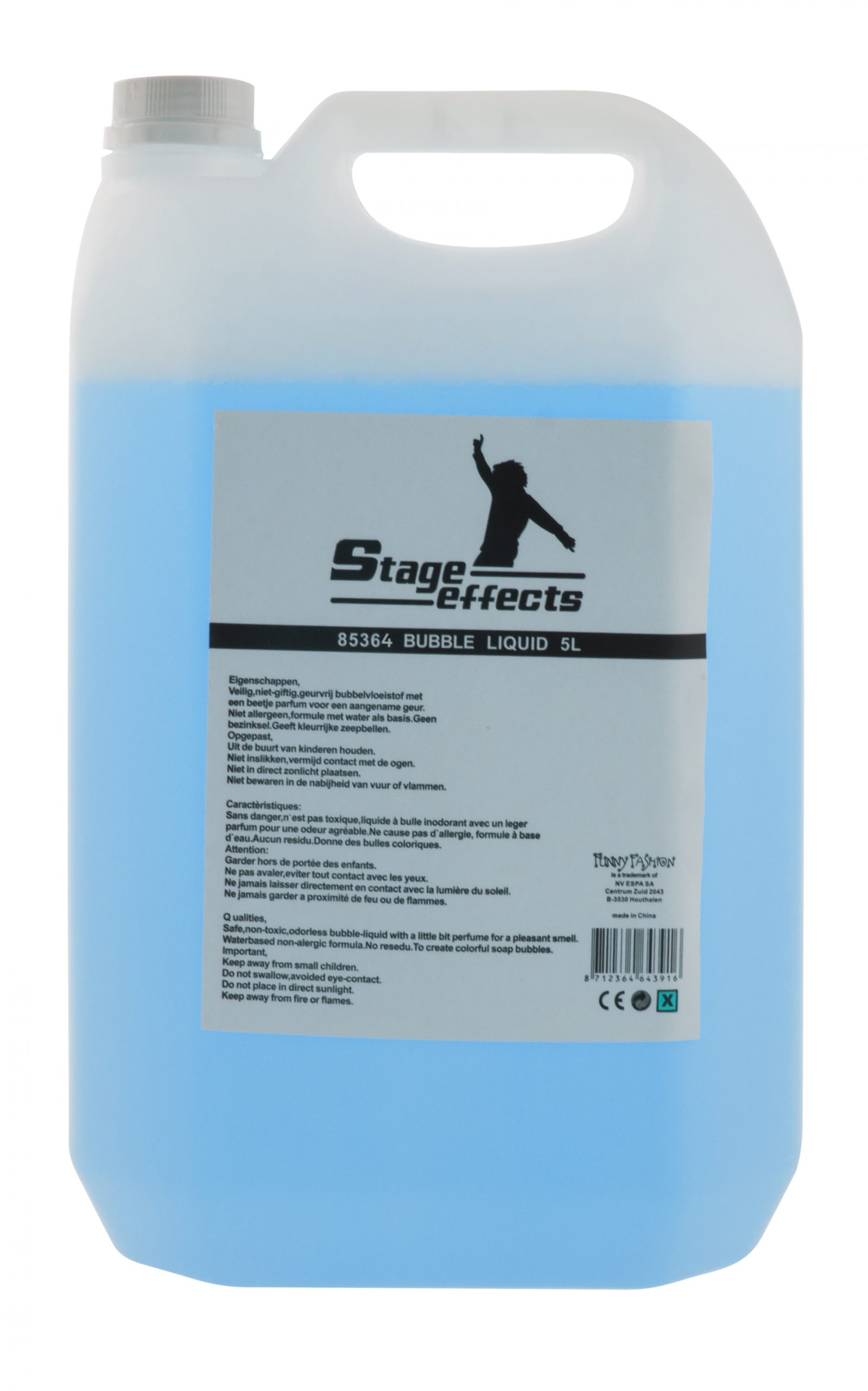 LIQUIDE BULLES DE SAVON (Bidon 5 litres - 4 coloris) – Image 5